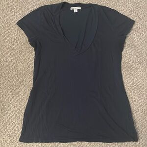 James Perse Dark Blue V-Neck